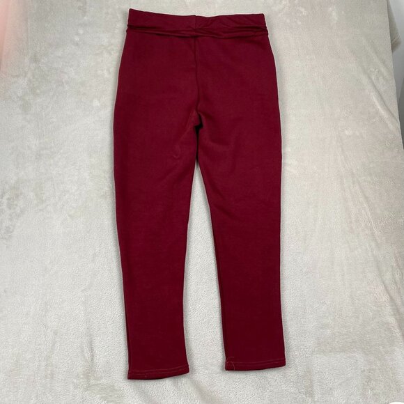 Fashion Branded Woman's Joggers In Maroon & Royal Blue XL Size Polyester Stretch - Picture 10 of 11